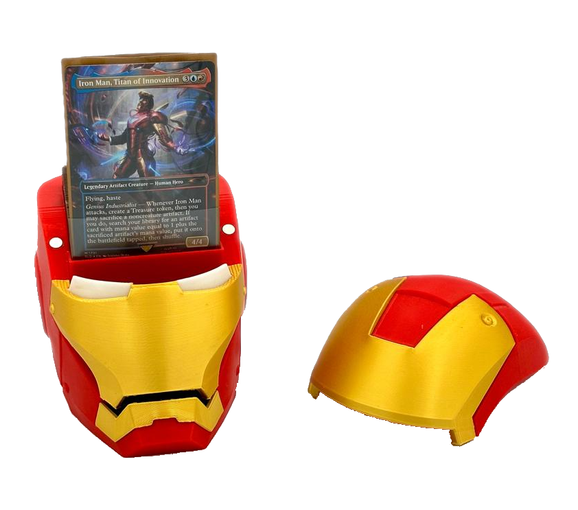 maso para commander deckboxes 3d estilo Ironman para Commander MTG