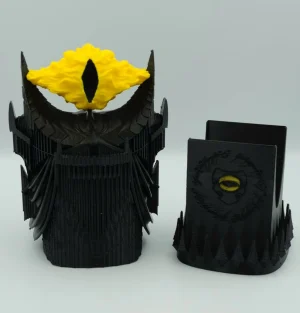Deckbox 3D Sauron con Ojo de Sauron y Anillo Único incluidos